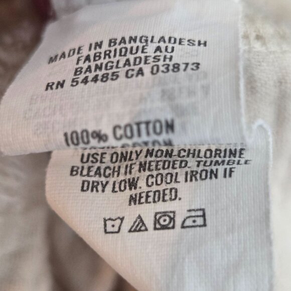 Aerie Gauze Boho Tunic Button Down Distressed Pool To Party Cream Size M - Picture 10 of 10